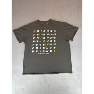 FRIENDS The Television Series Black T Shirt Size XL
Condition Fair